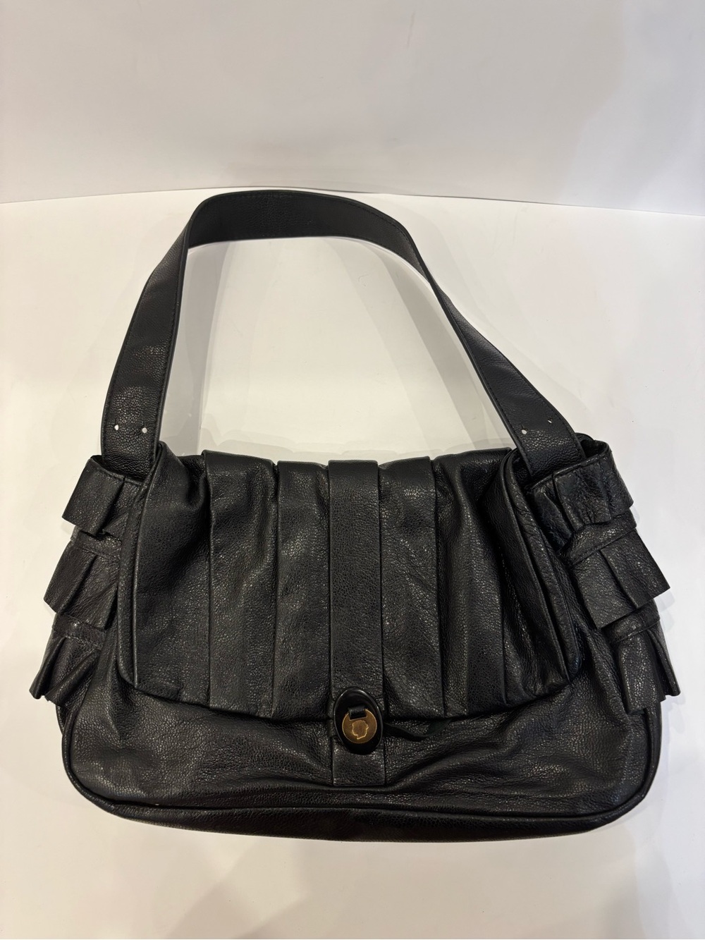 Vintage Jane Mayle shoulder leather bag